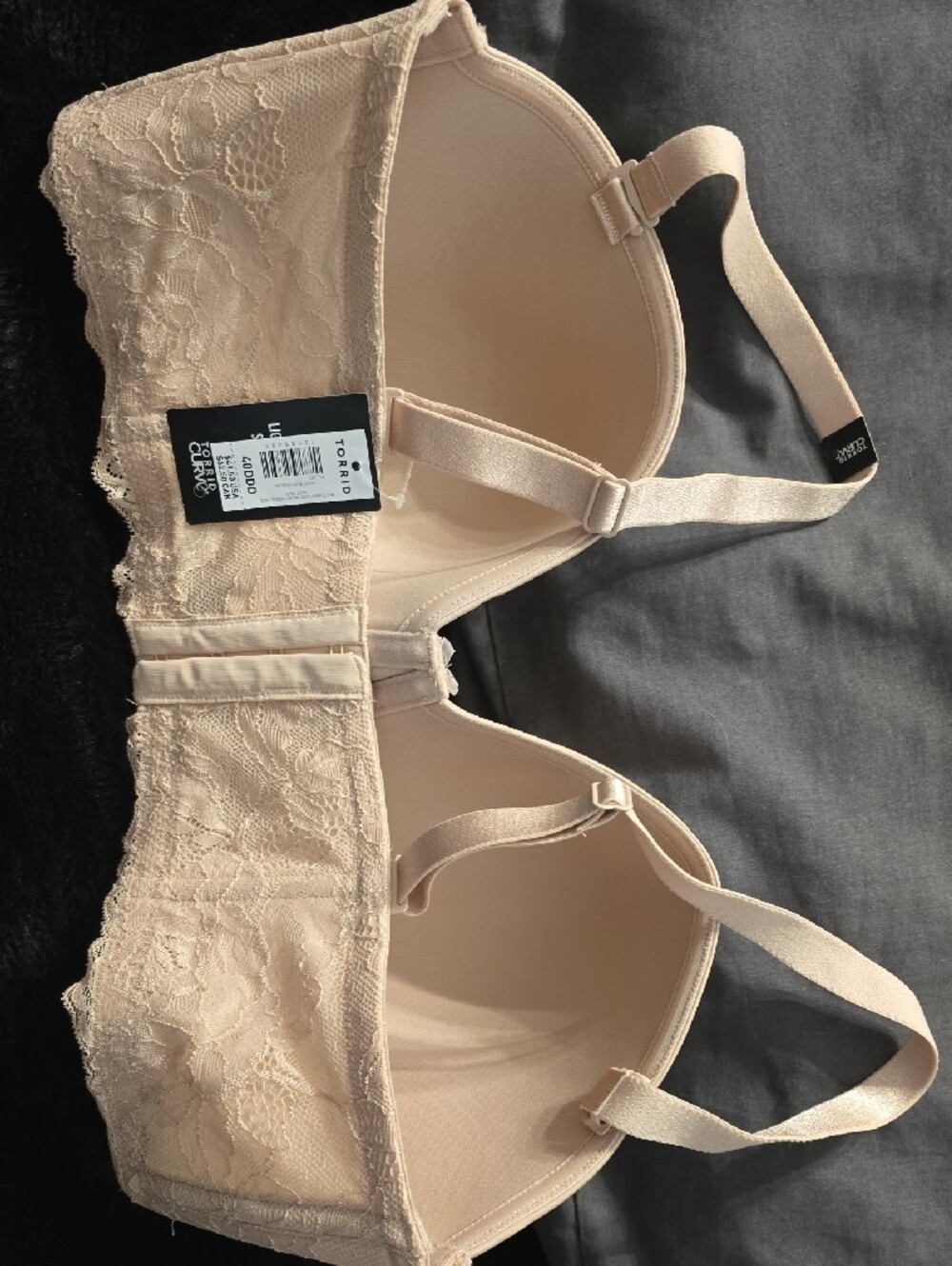 Wireless Nude Lace T-Shirt Bra - Comfort Lift - Picture 2 of 2